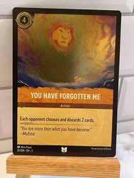 You Have Forgotten Me 31/204 The First Chapter Cold Foil
