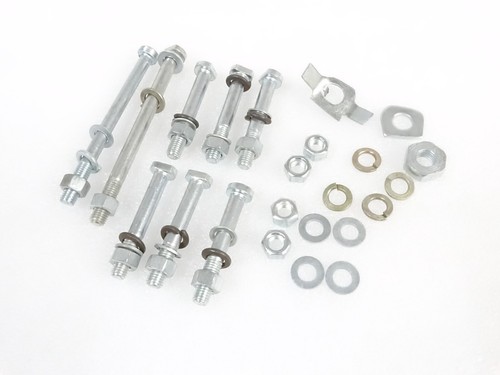 Kit De Boulons De Carrossage Réglables 17mm - 4 Pièces En Acier, Couleur Vert Armée, Pour Alignement Des Roues