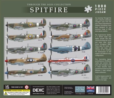 RAF SPITFIRE 1000-TEILIGES PUZZLE