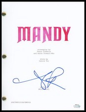 Andrea Riseborough "Mandy" AUTOGRAPH Full Complete Signed Screenplay ACOA