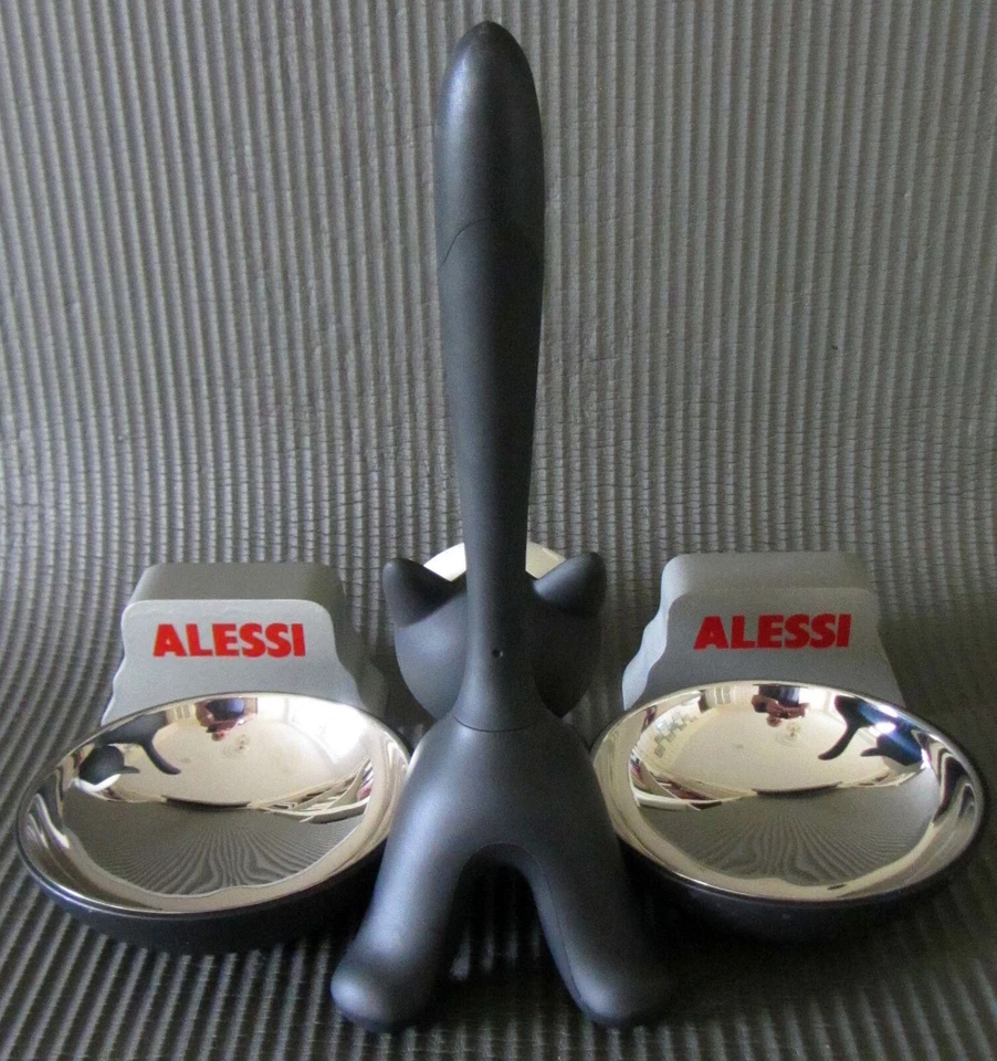Alessi Tigrito MMI09, Schwarz, Fress-, Trink-, Napf für Katzen von Miriam Mirri! - Bild 2 von 4