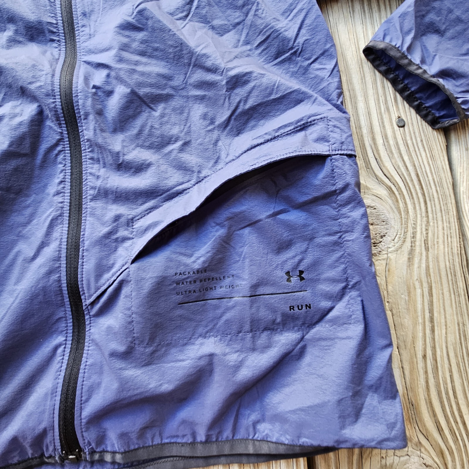 Under Armour Qualifier Storm Packable Jacket Hood… - image 23