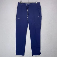 FIGS Scrub Pants Womens Small Blue Technical Collection