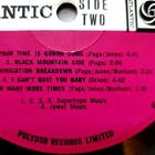 Led Zeppelin Debut Superhype Silver Stripe UK 1969 1st pressing A1 B1 Vault EX +