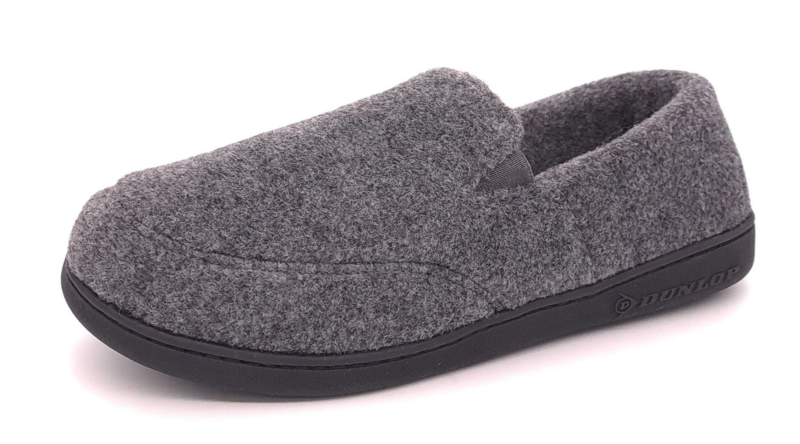 SAOLA Ciabatte uomo Dunlop Altas slip on memory foam suola gomma antracite