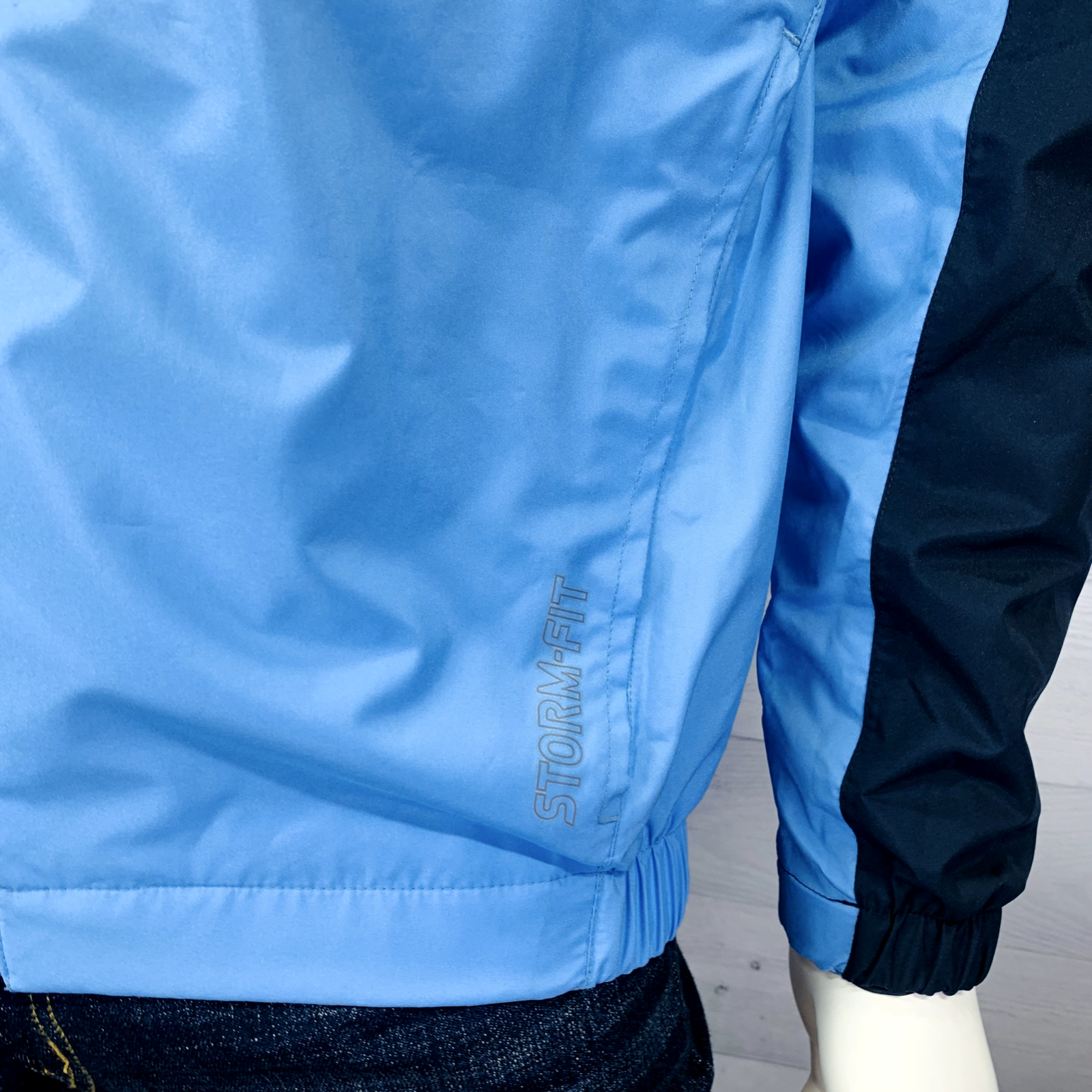 SACAI X NIKE Giacca a vento uomo Nike Golf Storm Fit blu colorblock full zip taglia S