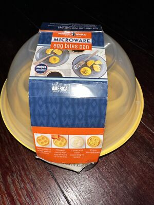 Nordic Ware Microware Egg Bites Maker  Four 1/4 Cup Cavities & Instructions USA