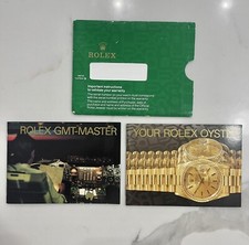 Authentic Vintage Rolex GMT Master II Booklet FULL SET 16710 16718 16713 YR 1992