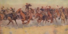 The Charge 1906 by Frederic Remington Western Giclee Art Print + Ships Free