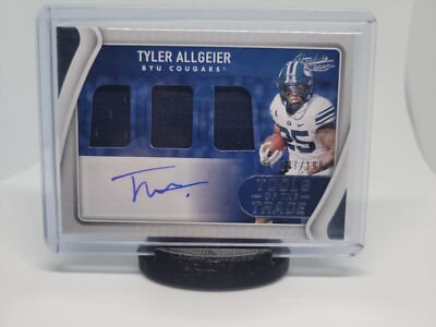 2022 Chronicles Absolute DP Tyler Allgeier RPA /199 TOOLS OF THE TRADE SP RC  