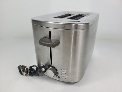 Calphalon 2 Slot Stainless Steel Toaster HE200ST (TESTED)