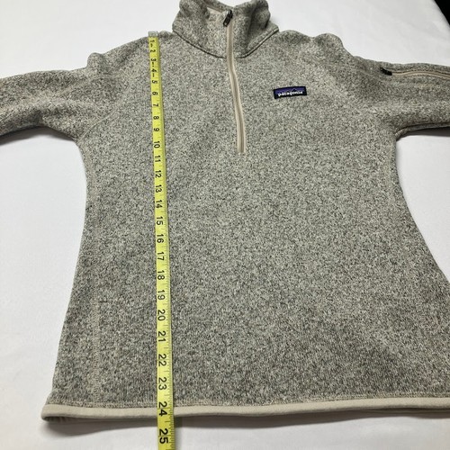 Patagonia Women's Better Sweater 1/4 Zip Pullover Pelican Damen Größe S - Bild 9 von 10