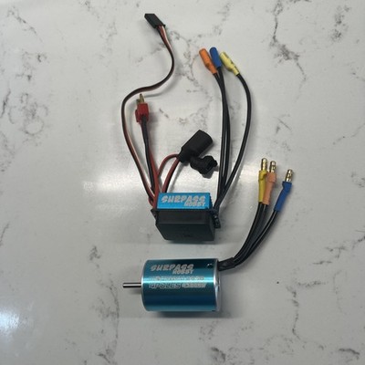 Surpass Hobby 2838 Sensorless Brushless Motor + 35A ESC for 1/14 1/16 RC Car