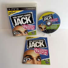 You Don't Know Jack (Sony PlayStation 3, 2011 PS3)