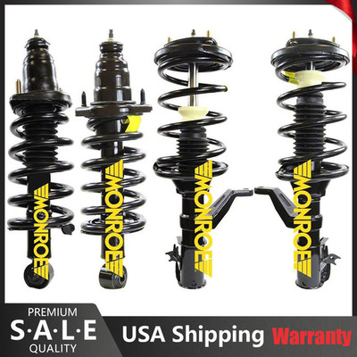 Monroe OE Front & Rear Strut Fits 2003-2011 Honda Element 2.4L Lifetime Warranty