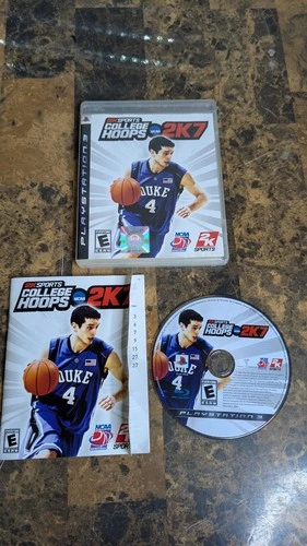 College Hoops 2K7 (Sony PlayStation 3, 2007) PS3 - Complete - Tested