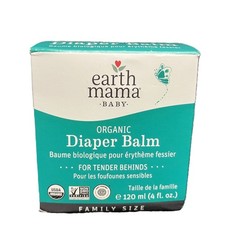 Earth Mama Organic Diaper Balm, Diaper Cream for Newborns,  Toddlers, 4 fl oz.