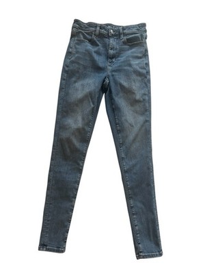 American Eagle Women's Size 4 Super High-Rise Jegging Light Wash Skinny