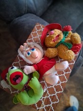 Vintage 1987 Baby Kermit, Miss Piggy, Nozzle Bear