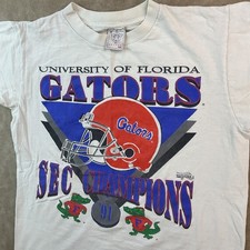 Vintage Florida Gators T-Shirt 1991 SEC Champions Delta Tag 90s Men Sz M USA