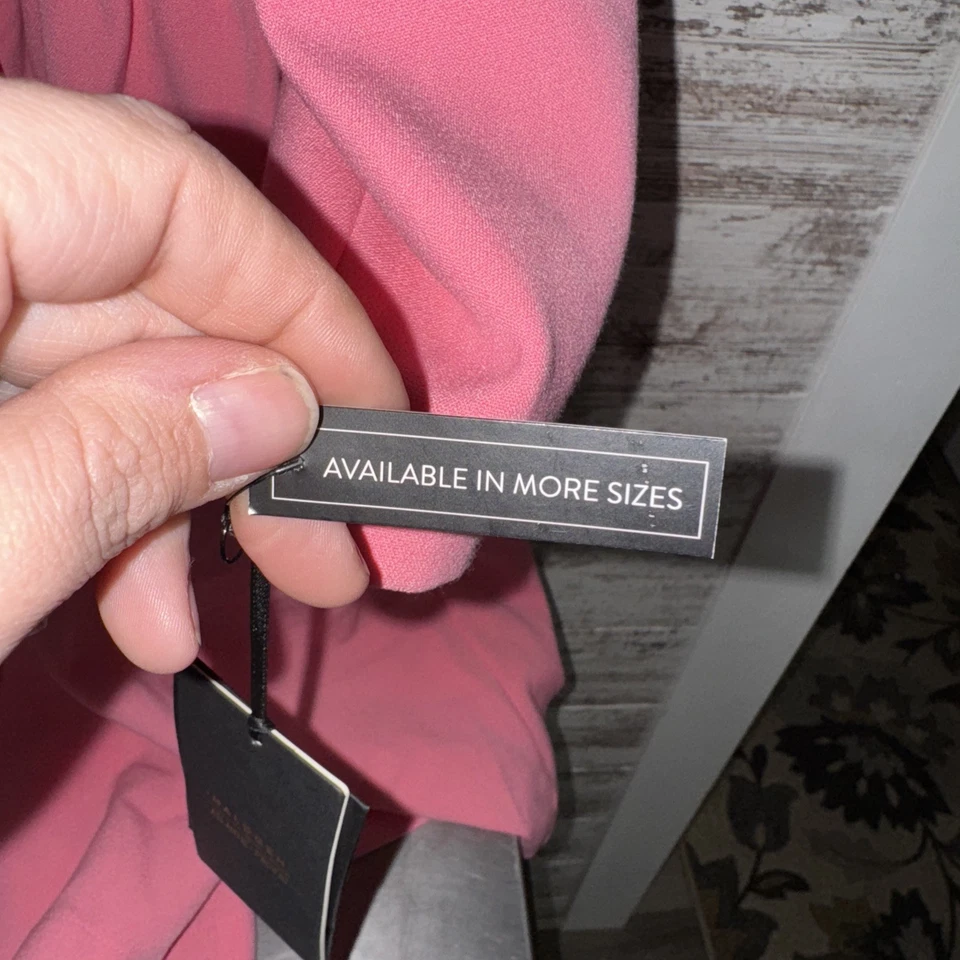 NUEVA Chaqueta Topper Halogen X Atlantic-Pacific Peplum - Rosa - Talla Grande 2X Foto 2 de 4