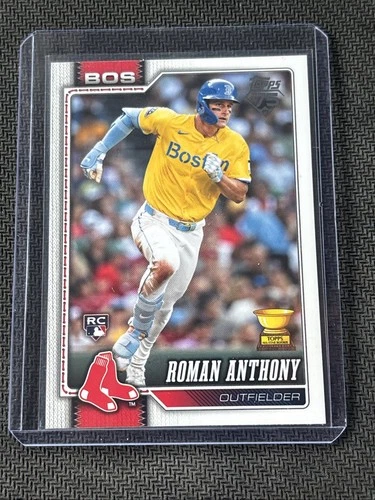 2026 Topps Series 1 - Roman Anthony (RC) - Companion Card #189 -Image Variation