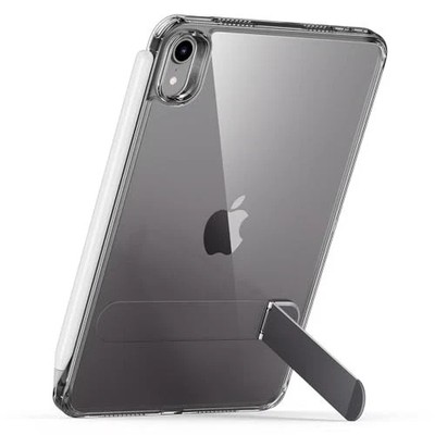 Case for iPad mini 7/6 with Kickstand and Pencil Support, Slim, Drop Safe, Black