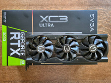 EVGA GeForce RTX 3080 XC3 ULTRA GAMING, 10G-P5-3885-KL, 10GB GDDR6X, LHR