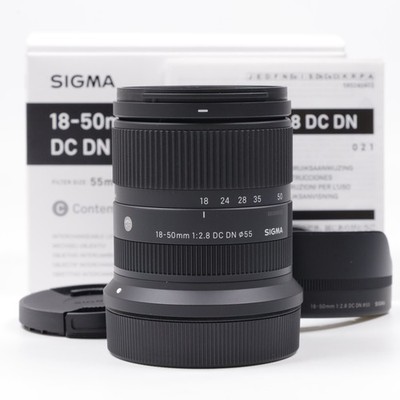 SIGMA Contemporary 18-50mm F2.8 DC DN for Canon RF mount [Top Mint] #5858LJ