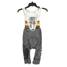 Zoot Tri Love Mens Cycling Bib Zebra Rainbow Triathlon Cycling LGBTQ Size Small