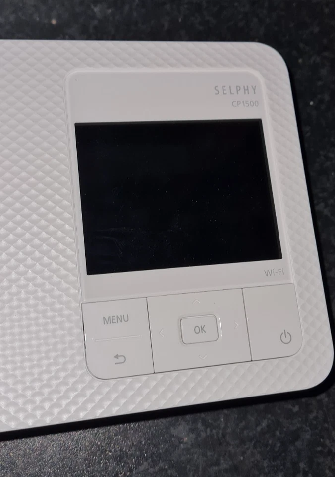 Canon SELPHY CP1500 Compact Wireless Photo Printer – White – Wi-Fi - Image 4 of 4