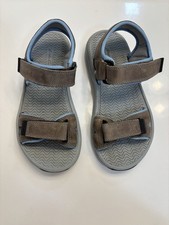 Eddie Bauer Women  s Sandals, Leather Upper, Size 6, Brown