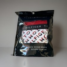 NEW   Tommy Hilfiger Boy  s Boxer 2-pack L/12-14