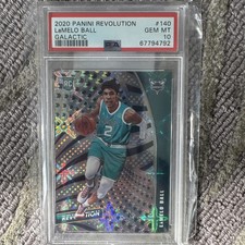 2020-21 Panini Revolution - Galactic #140 LaMelo Ball Rookie PSA 10 SSP Low Pop
