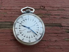 Elgin B.W. Raymond GCT 21 Jewel U.S. Army WWII NAVIGATION MASTER Pocket Watch