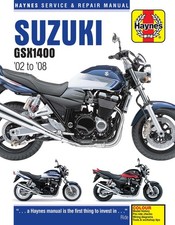 Suzuki GSX1400 (2002-2008) Haynes Repair Manual