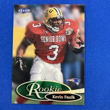 Kevin Faulk 1999 Fleer Ultra Rookie Card #290 NFL New England Patriots. rookie card picture
