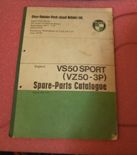 PUCH MAXI VS50 SPORT Moped  Spare parts Catalogue