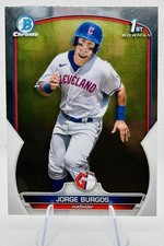 2023 Bowman Chrome Prospects Jorge Burgos 1st Edition Guardians #BCP-98 Baseball