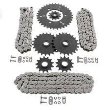 1994 Polaris 400L 400 4x4 O Ring Chains & Complete Sprocket Set