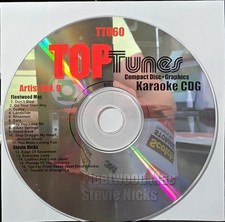 60 FLEETWOOD MAC STEVIE NICKS TOP TUNES  KARAOKE CDG LOT TAM