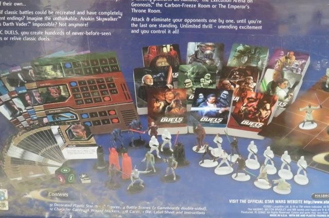 Milton Bradley / Hasbro 2002 : STAR WARS EPIC DUELS game (SEALED) READ - Image 4 of 4