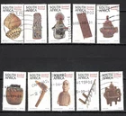 STAMPS SOUTH AFRICA- Year of Culture, set of 10, 1997-#