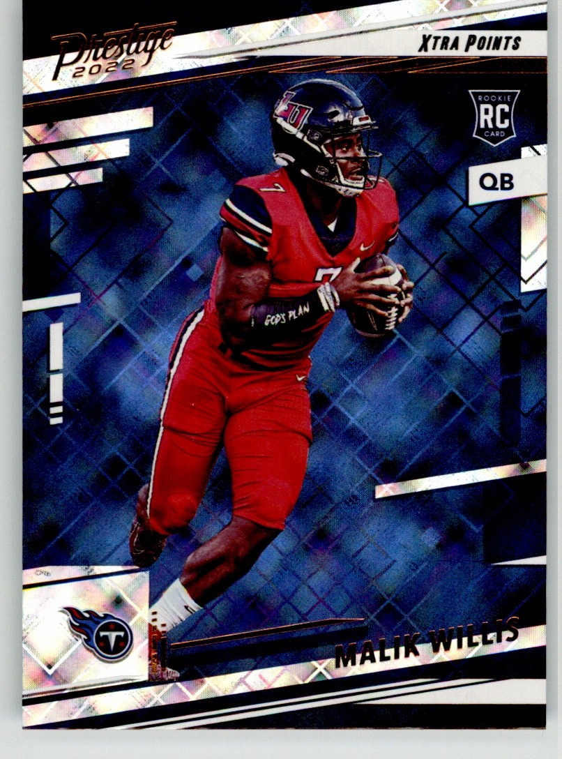 Malik Willis 2022 Prestige Xtra Points Diamond 303 Tennessee Titans Rookie