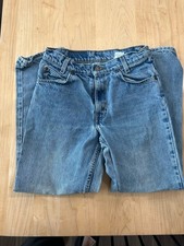 VTG Orange Tag Levis Jeans Men's 28x28 Medium Wash Demin 90's Jeans Student 550