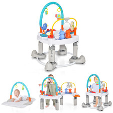 Infans Baby Bouncer Activity Center 5 In 1 Toddler Bouncing Activity Saucer