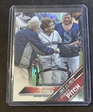 2016 Topps Chrome #FPC-3 Evelyn Jones First Pitch Refractor Insert Mariners SP