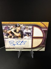 Bryan Reynolds 2025 Topps Museum Dual Relic Autograph Pirates /75