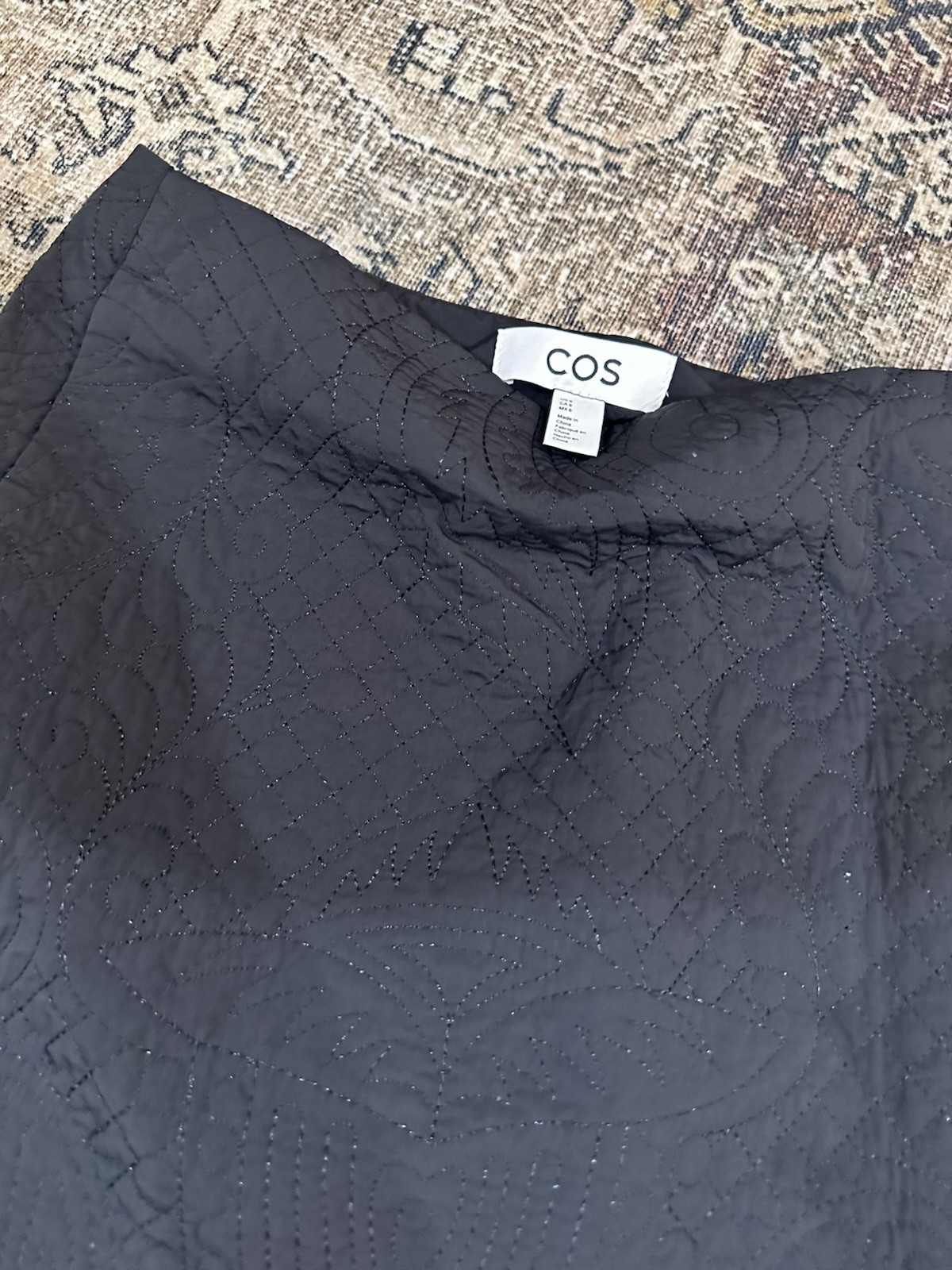 Cos Black Versatile Texture Mini Skirt - image 2