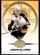 2023-24 UPPER DECK BOSTON BRUINS CENTENNIAL SPECTRUM GOLD JASON ALLISON #48